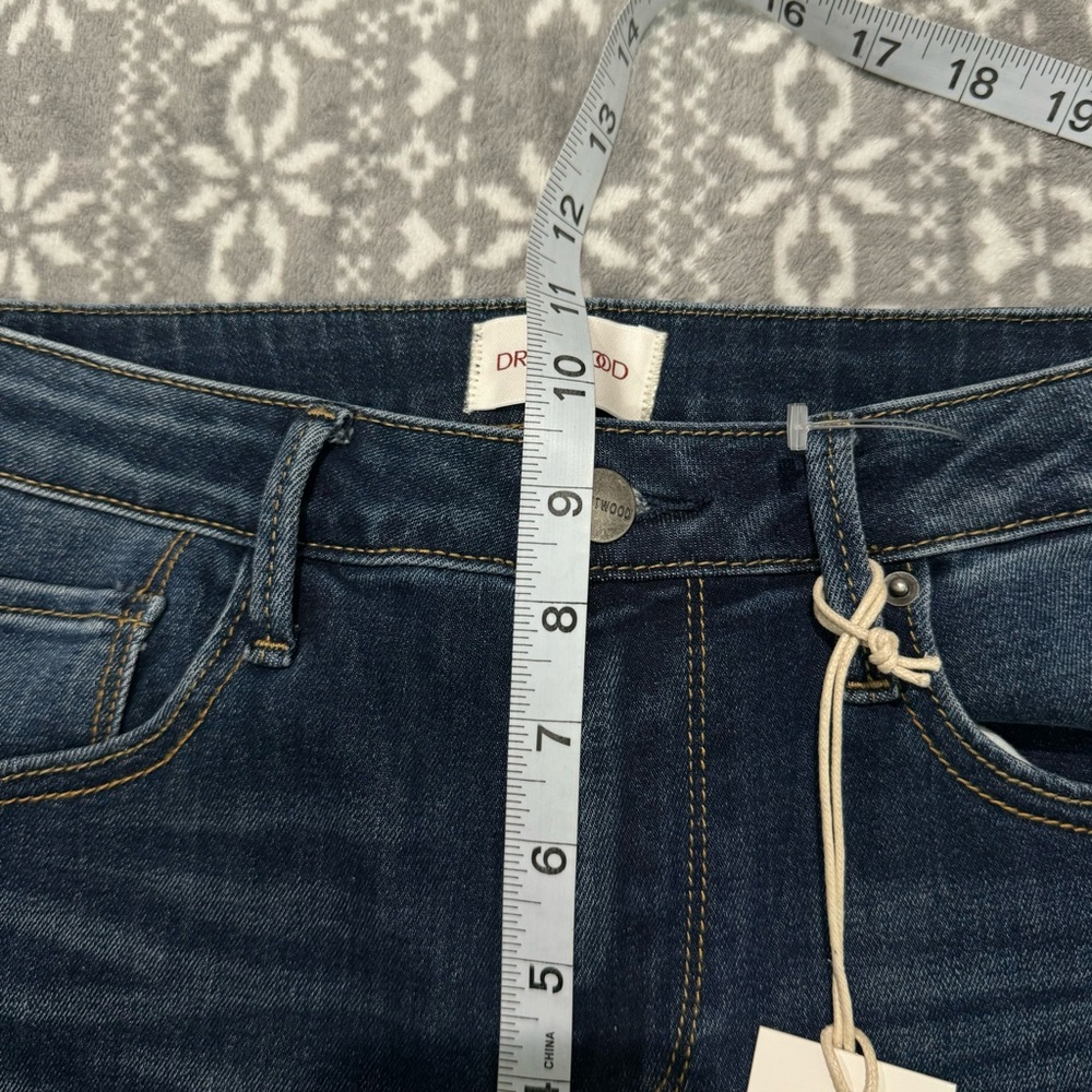 NWT Driftwood x Free People Jackie High Rise Skinny Woodlawn‎  26 x 28 Western - Picture 9 of 11